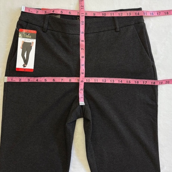 Dalia Women's Tummy Control Ponte Pull On Pants, Dark Gray, Medium NWT - Picture 11 of 16